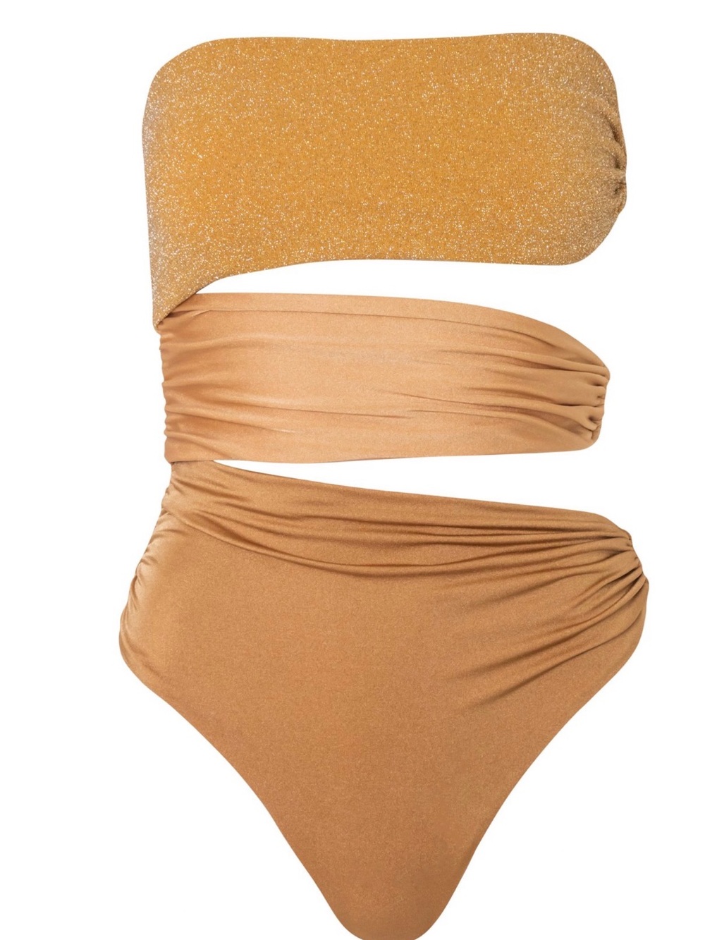 Baobab Isla gold one piece swim size small NWT